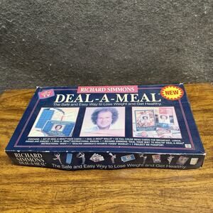Richard Simmons Deal-A-Meal Weight Loss Program Complete Set Vintage 1991-1993